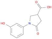 1-(3-Hydroxyphenyl)-5-oxopyrrolidine-3-carboxylic acid
