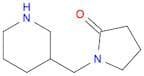 1-(piperidin-3-ylmethyl)pyrrolidin-2-one