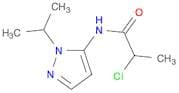 2-Chloro-N-(1-isopropyl-1H-pyrazol-5-yl)propanamide