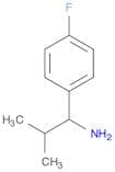 1-(4-Fluoro-phenyl)-2-methyl-propylamine