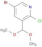 5-Bromo-2-chloro-3-dimethoxymethyl-pyridine