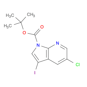 5-Chloro-3-Iodo-Pyrrolo[2,3-B]Pyridine-1-Carboxylicacidtert-Butylester
