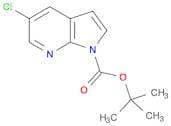 5-CHLORO-PYRROLO[2,3-B]PYRIDINE-1-CARBOXYLICACIDTERT-BUTYLESTER