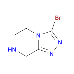 3-Bromo-5,6,7,8-tetrahydro-[1,2,4]triazolo[4,3-a]pyrazine
