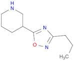 5-(Piperidin-3-yl)-3-propyl-1,2,4-oxadiazole