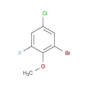 1-Bromo-5-chloro-3-fluoro-2-methoxybenzene