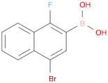 4-BROMO-1-FLUORO-2-NAPHTHALENEBORONIC ACID