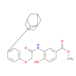 Methyl 3-(2-(4-(adamantan-1-yl)phenoxy)acetamido)-4-hydroxybenzoate