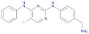 N2-[4-(Aminomethyl)phenyl]-5-fluoro-N4-phenylpyrimidine-2,4-diamine