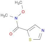 N-Methoxy-N-methylthiazole-5-carboxamide
