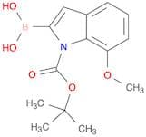 (1-(tert-Butoxycarbonyl)-7-methoxy-1H-indol-2-yl)boronic acid