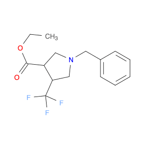 Ethyl 1-benzyl-4-trifluoromethylpyrrolidine-3-carboxylate