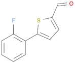 5-(2-Fluorophenyl)thiophene-2-carbaldehyde