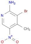 2-AMINO-3-BROMO-4-METHYL-5-NITROPYRIDINE