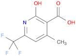 2-Hydroxy-4-methyl-6-(trifluoromethyl)nicotinic acid