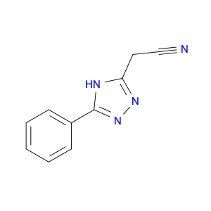 2-(5-Phenyl-1H-1,2,4-triazol-3-yl)acetonitrile