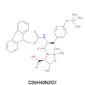 FMOC-TYR(TBU)-THR(PSI-ME,MEPRO)-OH