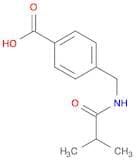 4-[(isobutyrylamino)methyl]benzoic acid