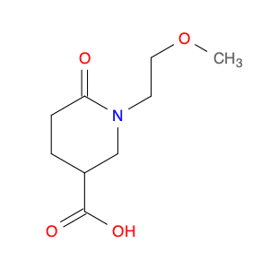 1-(2-Methoxyethyl)-6-oxopiperidine-3-carboxylic acid