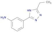 3-(5-Ethyl-4H-1,2,4-triazol-3-yl)aniline