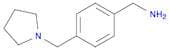 {4-[(pyrrolidin-1-yl)methyl]phenyl}methanamine