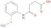 4-([2-(Methylthio)phenyl]amino)-4-oxobutanoic acid