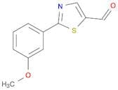 2-(3-Methoxyphenyl)thiazole-5-carbaldehyde