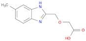 [(6-Methyl-1h-benzimidazol-2-yl)methoxy]acetic acid