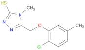 5-[(2-Chloro-5-methylphenoxy)methyl]-4-methyl-4H-1,2,4-triazole-3-thiol