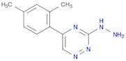 5-(2,4-Dimethylphenyl)-3-hydrazinyl-1,2,4-triazine