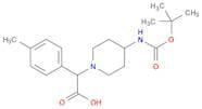 2-(4-((tert-Butoxycarbonyl)amino)piperidin-1-yl)-2-(p-tolyl)acetic acid