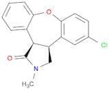 (3aR,12bS)-5-Chloro-2-methyl-2,3,3a,12b-tetrahydro-1H-dibenzo[2,3:6,7]oxepino[4,5-c]pyrrol-1-one