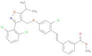 (E)-Methyl 3-(2-chloro-4-((3-(2,6-dichlorophenyl)-5-isopropylisoxazol-4-yl)methoxy)styryl)benzoate