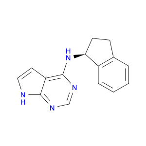 N-[(1S)-2,3-dihydro-1H-inden-1-yl]-1H-pyrrolo[2,3-d]pyriMidin-4-aMine