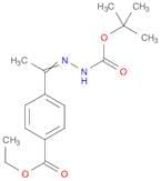 (Z)-tert-butyl 2-(1-(4-(methoxycarbonyl)phenyl)ethylidene)hydrazinecarboxylate