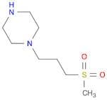 1-(3-methanesulfonylpropyl)piperazine