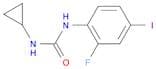 1-Cyclopropyl-3-(2-fluoro-4-iodophenyl)urea