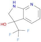 1H-Pyrrolo[2,3-b]pyridin-3-ol, 2,3-dihydro-3-(trifluoromethyl)-