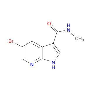 1H-Pyrrolo[2,3-b]pyridine-3-carboxaMide, 5-broMo-N-Methyl-