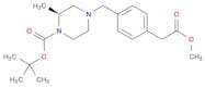 1-Piperazinecarboxylic acid, 4-[[4-(2-methoxy-2-oxoethyl)phenyl]methyl]-2-methyl-, 1,1-dimethyleth…