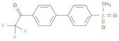 2,2,2-trifluoro-1-(4'-(methylsulfonyl)biphenyl-4-yl)ethanone