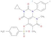 3-Cyclopropyl-1-(2-fluoro-4-iodophenyl)-6,8-dimethyl-2,4,7-trioxo-1,2,3,4,7,8-hexahydropyrido[2,3-…