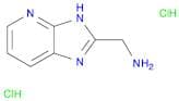 3H-​Imidazo[4,​5-​b]​pyridine-​2-​methanamine, hydrochloride (1:2)