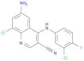 3-Quinolinecarbonitrile, 6-aMino-8-chloro-4-[(3-chloro-4-fluorophenyl)aMino]-