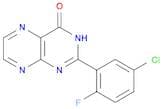2-(5-Chloro-2-fluorophenyl)pteridin-4(3H)-one