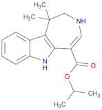 Azepino[4,5-b]indole-5-carboxylic acid, 1,2,3,6-tetrahydro-1,1-dimethyl-, 1-methylethyl ester