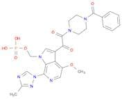({3-[2-(4-benzoylpiperazin-1-yl)-2-oxoacetyl]-4-methoxy-7-(3-methyl-1H-1,2,4-triazol-1-yl)-1H-pyrr…
