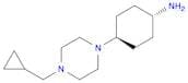 trans-4-(4-(Cyclopropylmethyl)piperazin-1-yl)cyclohexanamine