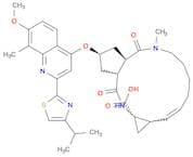 (2R,3aR,11aS,12aR,14aR,Z)-2-((2-(4-Isopropylthiazol-2-yl)-7-methoxy-8-methylquinolin-4-yl)oxy)-5-m…