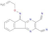 9H-INDENO[1,2-B]PYRAZINE-2,3-DICARBONITRILE, 9-[(2-PROPEN-1-YLOXY)IMINO]-